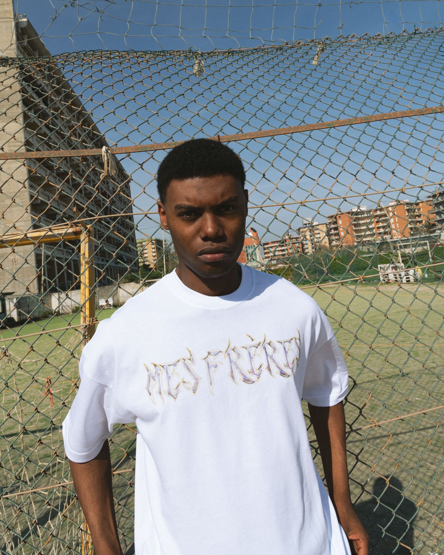 T-shirt Réagir Blanc