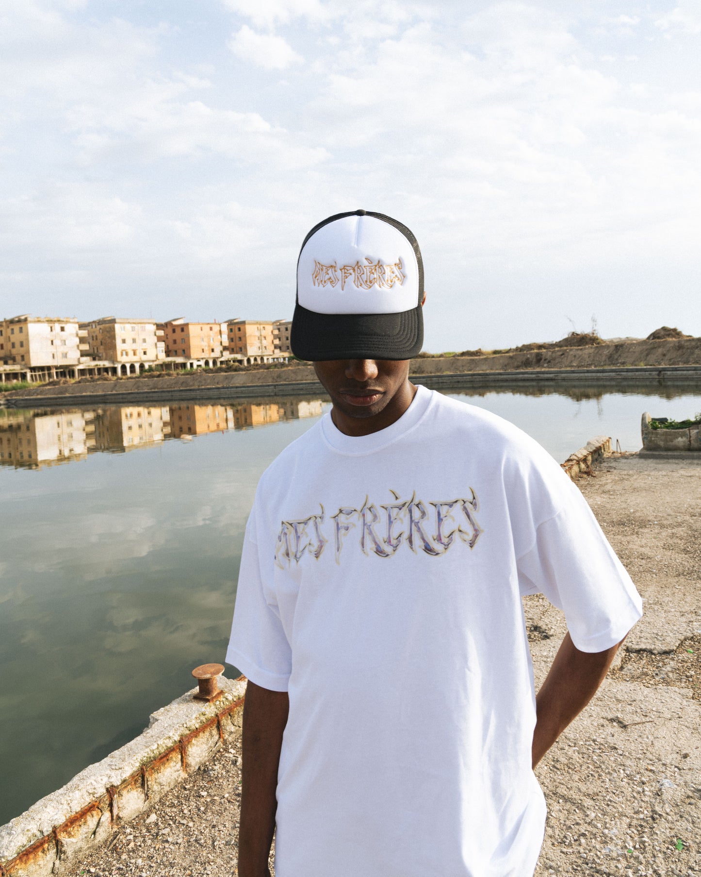 Réagir Trucker Blanc
